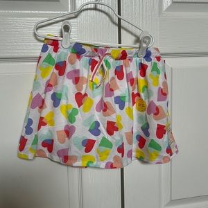 Girls Heart Skort